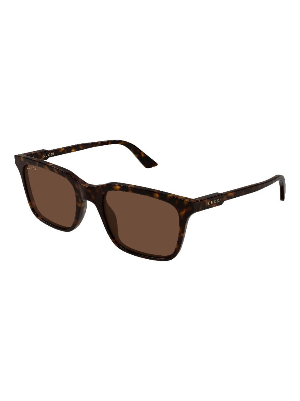 New Gucci Men's Sunglasses Havana Brown Lens Acetate Frame GG2114S 002 53